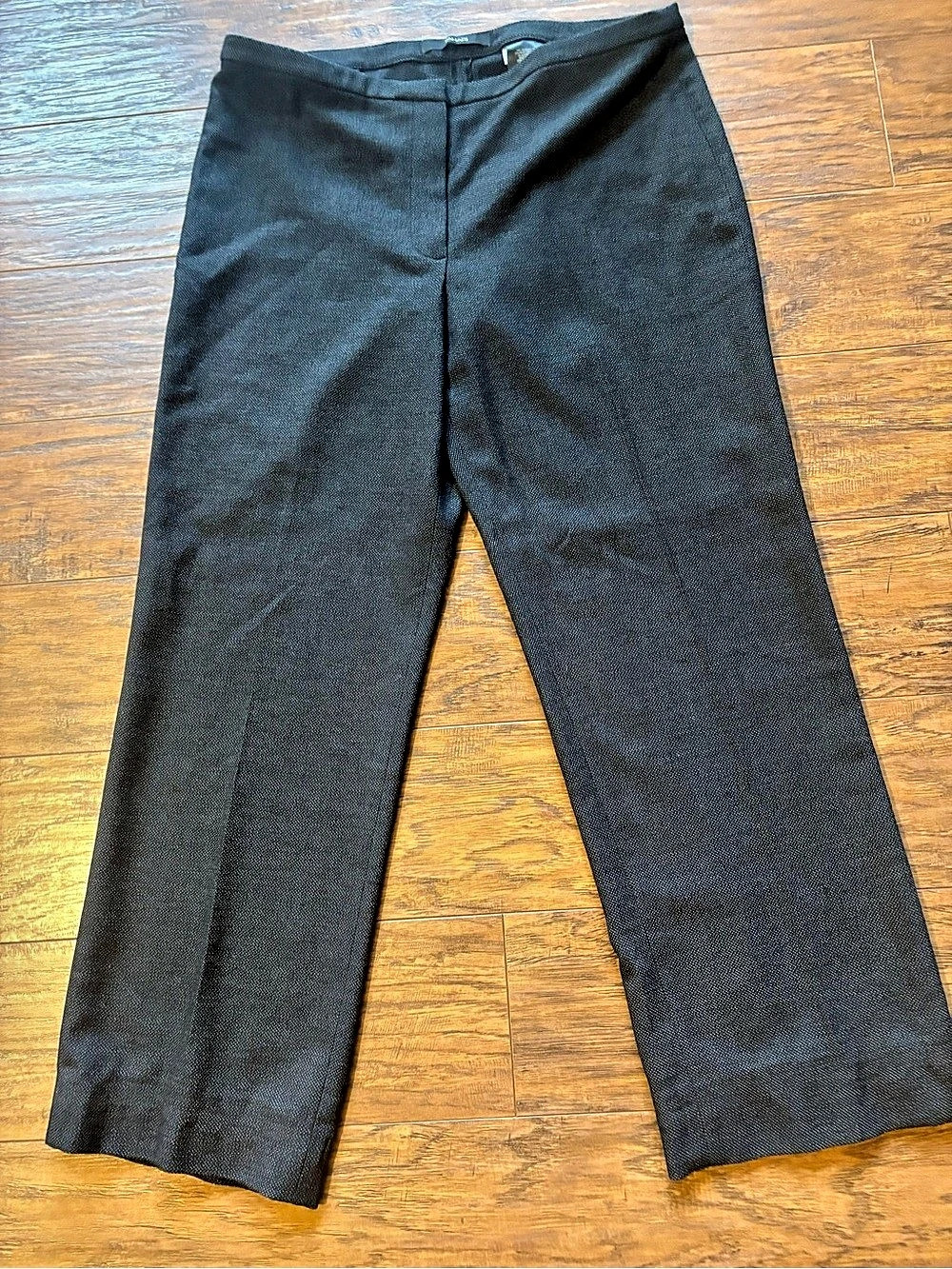 Tahari Straight Leg Pants in Black Size 8 Like New
